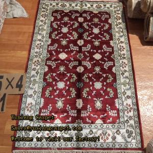 Wholesale Nain floral design traditional hand knotted carpet from china suppliers
