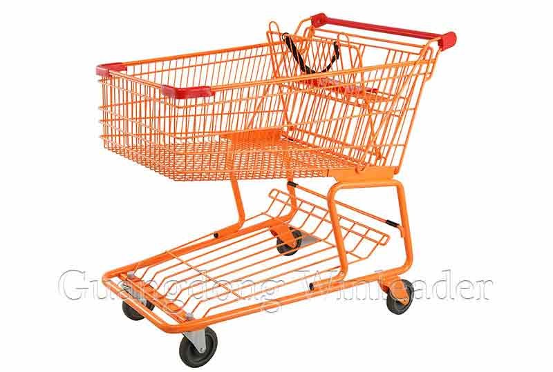 Wholesale YLD-CT180-2FB Canadian Shopping Trolley from china suppliers