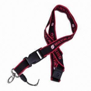Wholesale Lanyards with Full-color Logo Printing, Made of Polyester, Customized Logos and Designs Welcomed from china suppliers