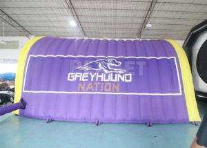 Wholesale Customized Large Blow Up Mascot Football Game Starting Entrance Inflatable Helmet Tunnel from china suppliers