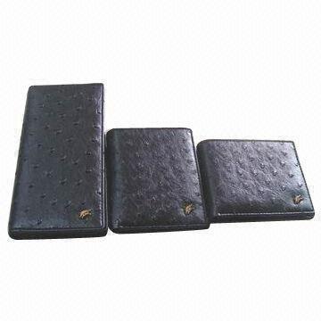 Wholesale Wallets in Classic Grain, Made of Genuine Leather, Available in 3 Sizes from china suppliers