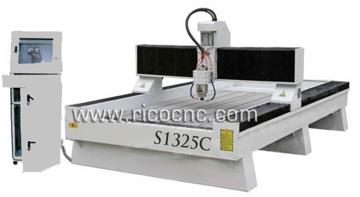 Wholesale Stone CNC Router Machine for Natural Stone Cutting Carving S1325C from china suppliers