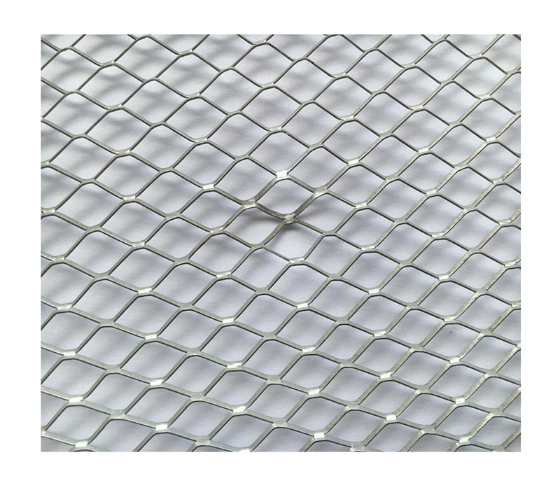 CE Expanded Metal Wire Mesh , V groove Diamond Mesh Metal Lath