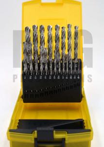 Wholesale Bright Finishing Drill Bit Set Hss Jobber Drill Set Cobalt Amber Color from china suppliers