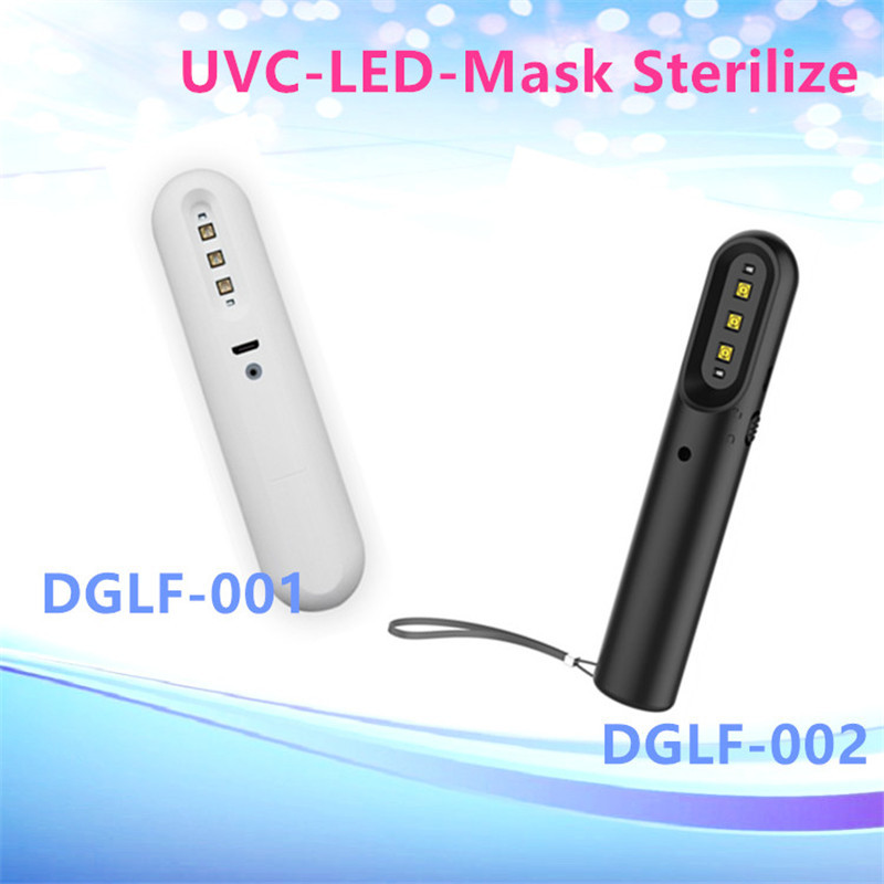 Wholesale UVC led mask Sterilize Portable Sterilize handheld led lamp wavelength of 275nm from china suppliers
