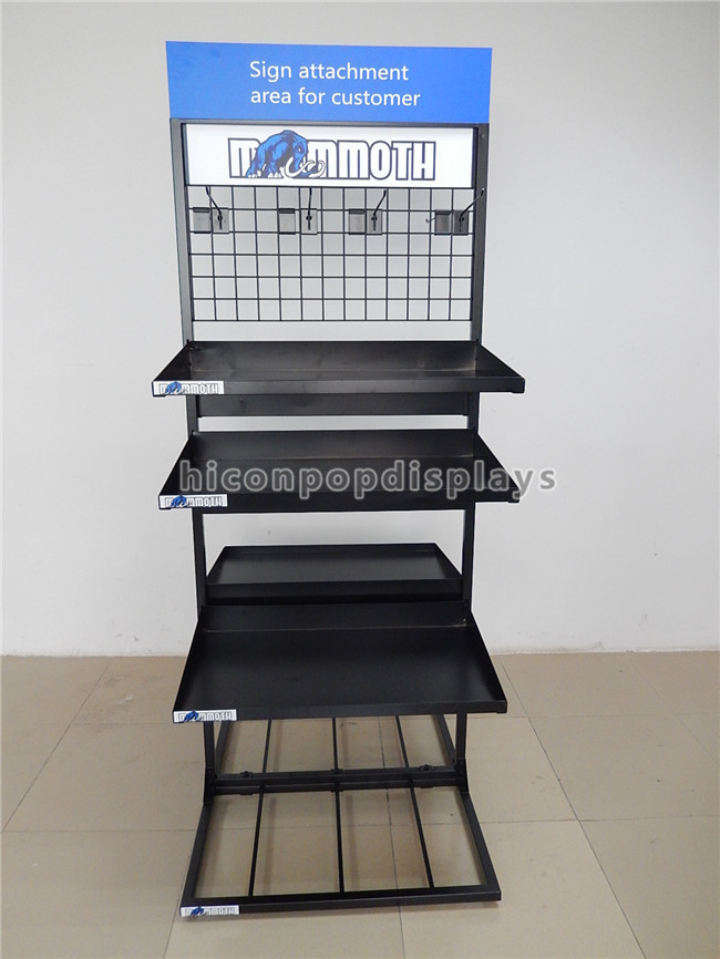 Wholesale Freestanding Cups / Mugs Metal Display Racks Double Sided Multi - Layer For Shops from china suppliers