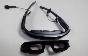 Wholesale High Resolution Mobile Theatre Video Glasses / Portable Eyewear 72-Inch from china suppliers