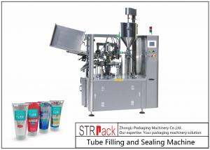 Wholesale Automatic Tube Filling And Sealing Machine For Hand Cream / Honey / Shampoo from china suppliers