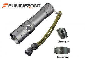 Wholesale CREE XM-L T6 Ultra Bright Zoom LED Flashlight Adjustable Focus Water Resistant from china suppliers