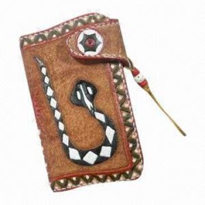 Wholesale Cartoon PU Leather Mobile Phone Cases for iPhone, RIM's BlackBerry 811/Comes in Various Colors from china suppliers