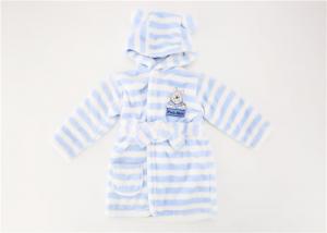 Wholesale Coral Fleece Personalised Baby Bath Robes 3-24M Rich Color AZO FREE OEM/ODM from china suppliers