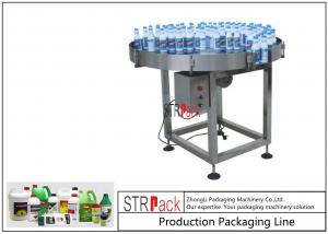 Wholesale Chemicals Bottle Packing Machine Line Rolling Type Manual Catonning Packing Conveyor from china suppliers