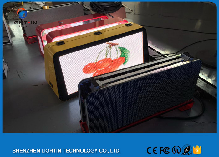 Wholesale Taxicab Top HD Taxi LED Display SMD Asynchronous control with Sheencolor card from china suppliers