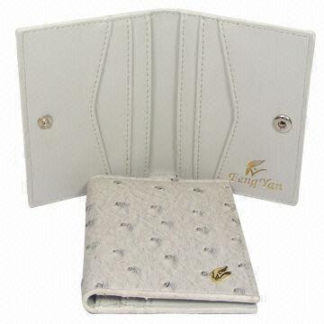 Wholesale Business Name Card Cases, Made of PU, Comes in Fashionable Designs, Measures 10 x 8cm from china suppliers