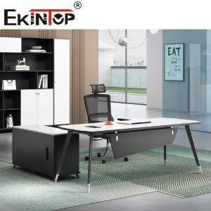 Wholesale Modern Style Office Furniture Desk Luxury L Shape Executive Table OEM from china suppliers