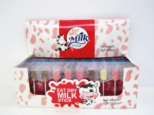 Wholesale Compressed Cow Shape Chewy Milk Candy Lollipop Mix Strawberry & Chocolate Flavor from china suppliers