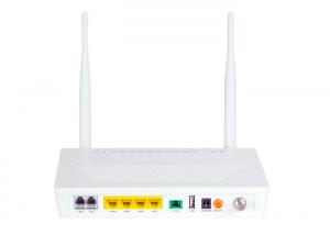 Wholesale Ethernet 4 Gigabit GEPON ONU 1 USB  4GE 2POTS WIFI CATV Support IPv4 and IPv6 dual stack from china suppliers