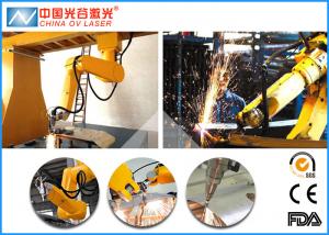 Wholesale Galvanized Steel Fiber Laser Cutting Machine with 6 Axis Robot Arm from china suppliers