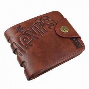 Wholesale Men's Wallet, Made of Genuine Cow Leather, Fashionable Style, Practical Inner Construction from china suppliers