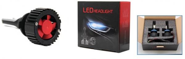 T8 Single All in One Led Headlight Kit H1, H3, H7,H8/H9/H11, 880/881, 9005/HB3, 9006/HB4