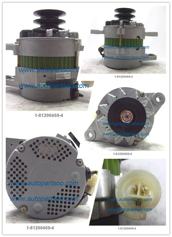 Wholesale 1-81200469-4 Isuzu GIGA 50A alternator from china suppliers