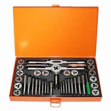 Wholesale 40-piece Tap and Die Set, Metric/Imperial SAE from china suppliers