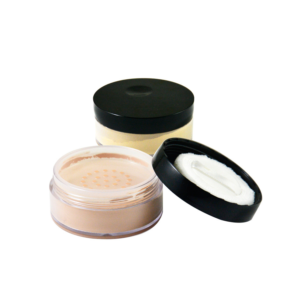 Wholesale Customzied Banana Loose Setting Powder , Matte Finish Highlighter With Velour Puff from china suppliers