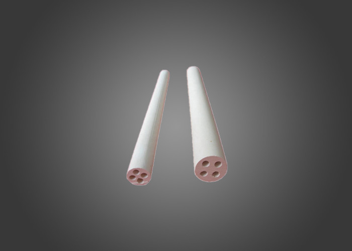 Wholesale 20 * 320mm  Metal Oxide Ceramics , Ceramic Insulator Tube For Cartridge Tubular from china suppliers