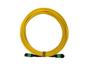 Wholesale 12 Core APC SM 20m MTP MPO Patch Cord  9 / 125 Single mode LSZH Female to Female from china suppliers