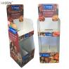 Buy cheap Convenient Customized 2-Tier Freestanding Cardboard Pop Up Display Rack from wholesalers