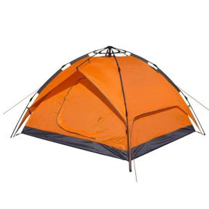 Wholesale Hot sale 2 person waterproof windbreak orange double layer camping tent equipment for outdoor from china suppliers