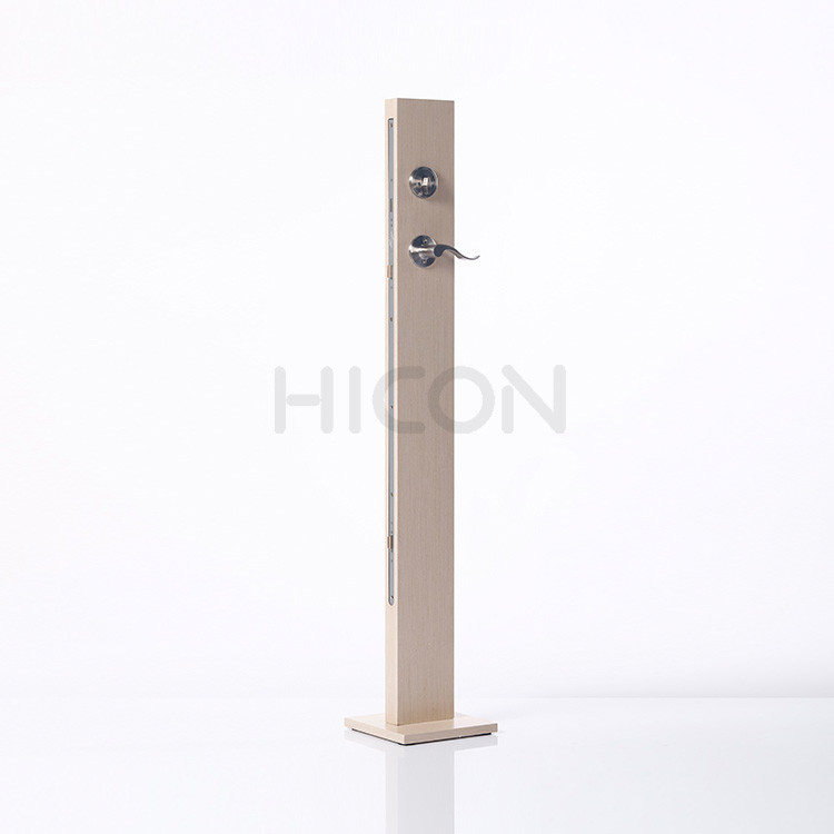 Wholesale Custom Wooden Display Racks Freestanding Door Lock Display Stand from china suppliers