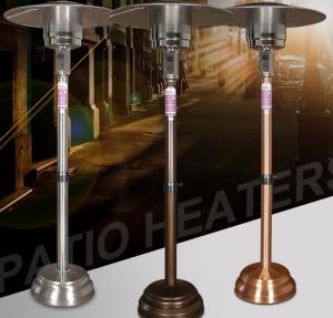 Wholesale Remote Control Round Natural Gas Patio Heater 80~120 Square Meters Heating Area from china suppliers