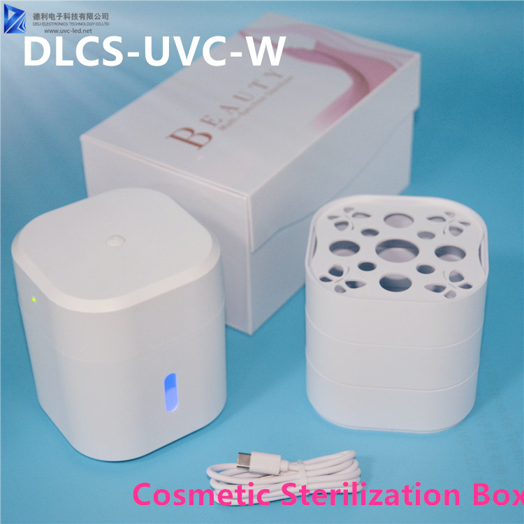Wholesale Deep UVC LED Lamp Cosmetic Sterilization Box ABS Material 12000 Times Working Life from china suppliers