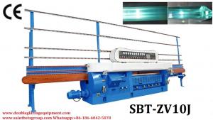 Wholesale Glass Flat Edger & Variable Miter Double Glazing Machinery 20.3kw 10 Spindles from china suppliers