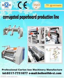 Wholesale Two Ply Corrugated Carton Packing Machine with Single Facer Production Line , 1600mm from china suppliers