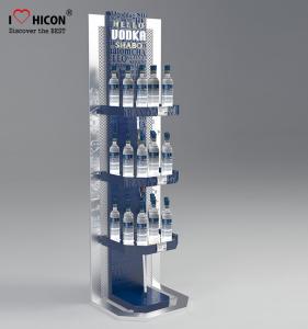 Wholesale Painting / plating Pop Merchandise Display Custom Floor Beverage Display Stand from china suppliers