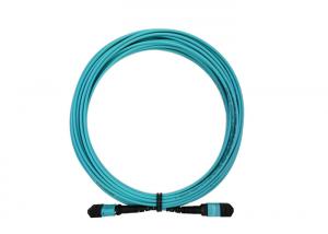 Wholesale Data Centre 1m MTP MPO Patch Cord Female To Female 12 Fibers SM OM3 OM4 USCONEC from china suppliers