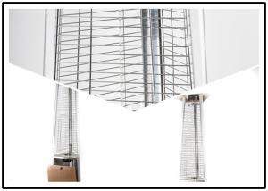 Wholesale Multi Used Glass Tube Pyramid Patio Heater For Garden UV Protected from china suppliers