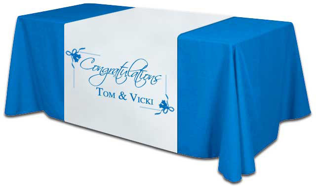 Wholesale Display Custom Printed Table Covers , Fabric Promotional Table Covers from china suppliers