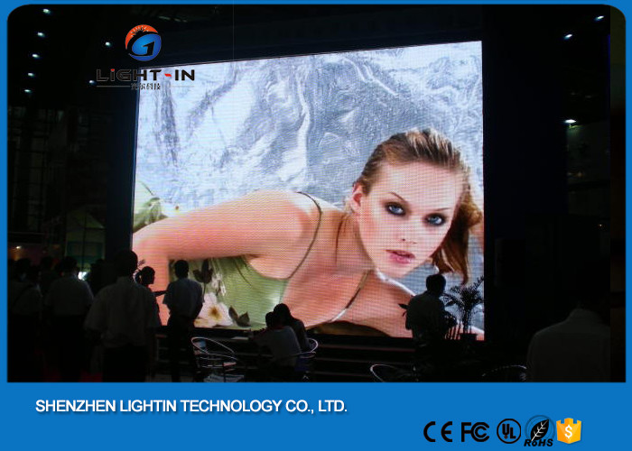 Wholesale 320 x 160mm P10 LED 1 / 8 Scan Module Indoor Advertising LED Display Commercial Full Color LED Billboard from china suppliers