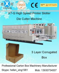 Wholesale Semi Automatic Die-Cutting Carton Making Machine 900×1900mm Printing Area from china suppliers