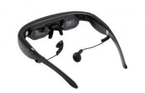 Wholesale Lightweight Theater Virtual Display Video Glasses With Rechargeable Li-polymer Battery from china suppliers