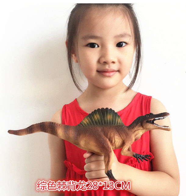 Wholesale Customized Dinosaur Model Toys L28*W7.5*H13 Plastic Jurassic Park Spinosaurus Toy from china suppliers