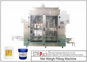 Wholesale Net Weight 3KW Automatic Liquid Filling Machine 350B / H Drum Gallons from china suppliers