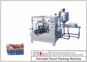 Wholesale 300ml-3L Liquid Premade Pouch Packing Machine For Doypack Bag 1.5 KW Power from china suppliers