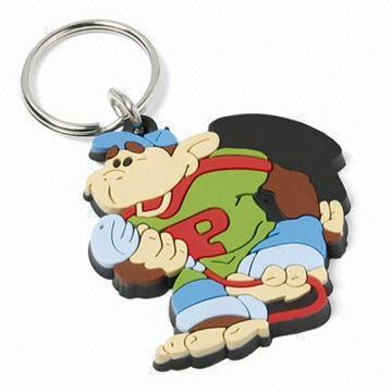 Wholesale 3D Soft PVC Keychain, Suitable for Promotional Gifts, Customized Logos and Designs Accepted from china suppliers