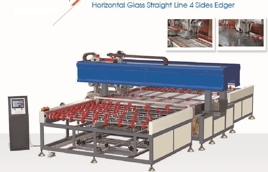 Wholesale Horizontal 4 Side Glass Edging Machine Full Automatic,Automatic Glass Seaming Machine,Horizontal Glass Seaming Machine from china suppliers