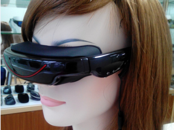 Wholesale 50 - 80&quot; Transparent Screen Home / Mobile Theatre Video Glasses For Game / Notebook from china suppliers