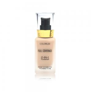 Wholesale OEM ODM Cosmetics Liquid Foundation , Full Coverage Makeup Foundation For Sensitive Skin from china suppliers